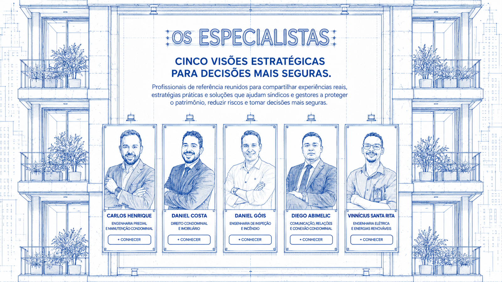 Os especialistas — visão técnica