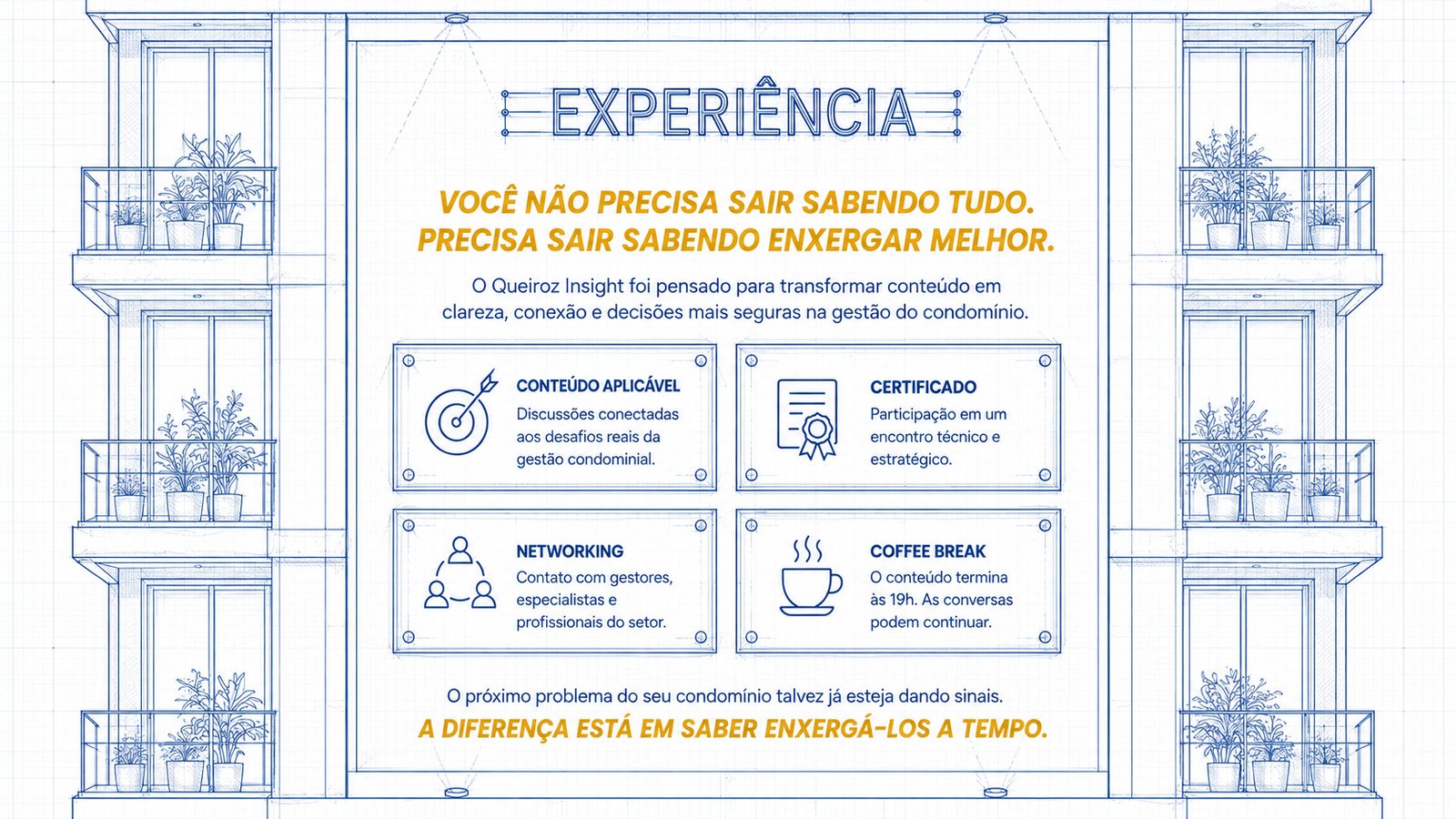 Experiência — visão técnica